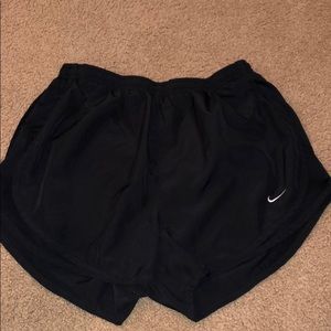 Black nike shorts, size Medium
